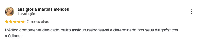 Depoimento de paciente do Dr. Levy Pontes